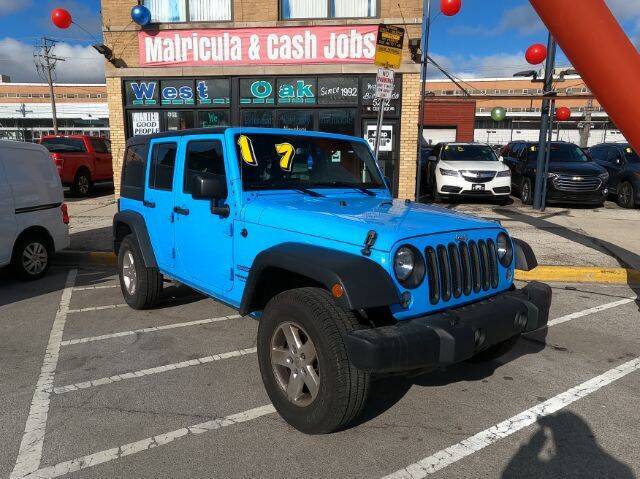 2017 Jeep Wrangler Unlimited for sale at West Oak in Chicago IL