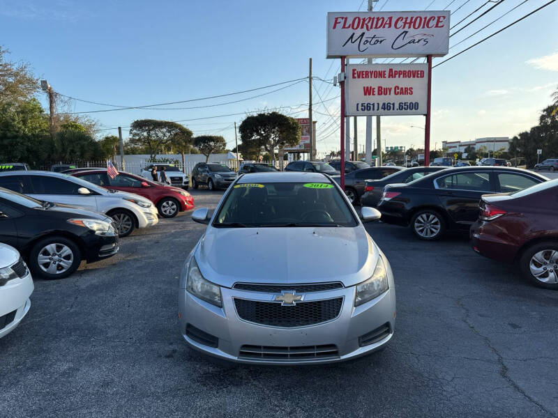 2014 Chevrolet Cruze for sale at Florida Choice Motorcars in West Palm Beach FL