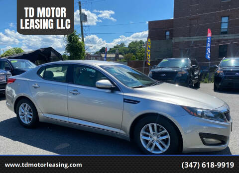 2013 Kia Optima for sale at TD MOTOR LEASING LLC in Staten Island NY