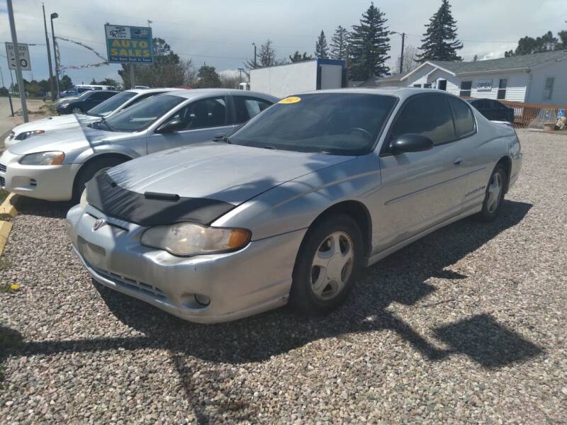 2002 Chevrolet Monte Carlo for sale at DK Super Cars in Cheyenne WY