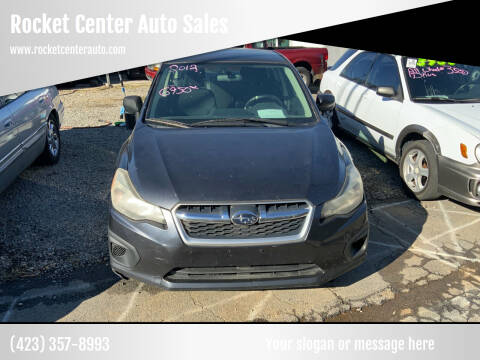 2012 Subaru Impreza for sale at Rocket Center Auto Sales in Mount Carmel TN
