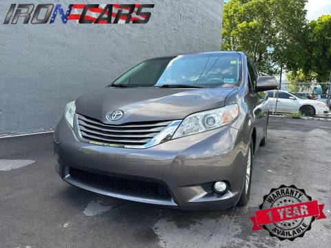 2013 Toyota Sienna for sale at IRON CARS in Hollywood FL