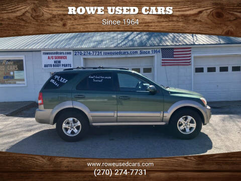 2005 Kia Sorento for sale at Rowe Used Cars in Beaver Dam KY