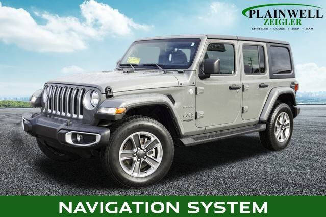 2022 Jeep Wrangler Unlimited for sale at Zeigler Ford of Plainwell in Plainwell MI