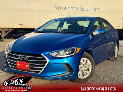 2017 Hyundai Elantra for sale at Elmora Motor Sport in Elizabeth NJ