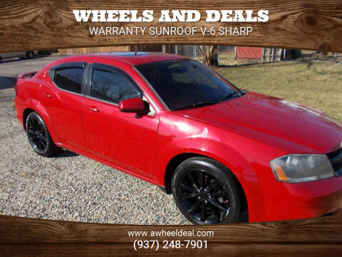 2013 Dodge Avenger for sale at Wheels and Deals in New Lebanon OH