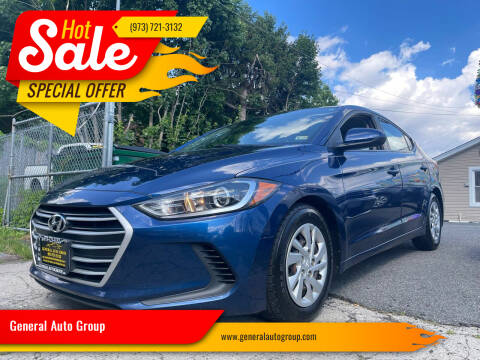 2017 Hyundai Elantra for sale at General Auto Group in Irvington NJ