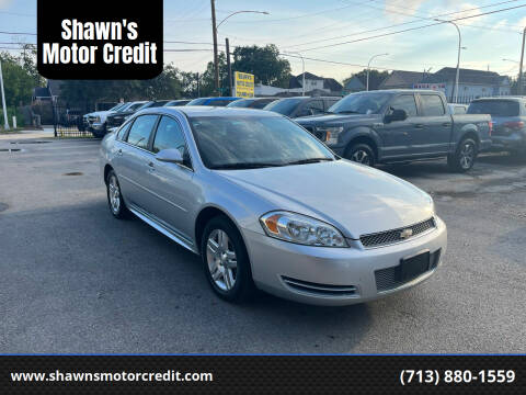 2012 Chevrolet Impala for sale at Shawn's Motor Credit in Houston TX