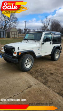 1997 Jeep Wrangler for sale at Lake Herman Auto Sales in Madison SD