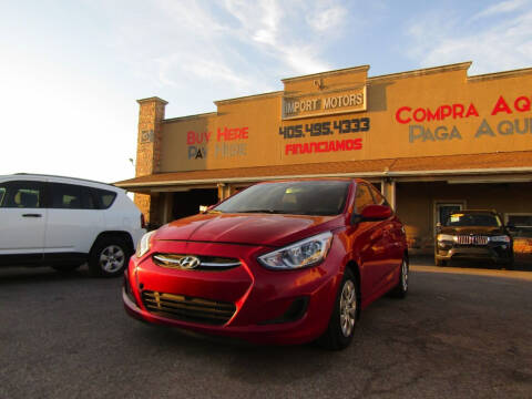 2017 Hyundai Accent for sale at Import Motors in Bethany OK