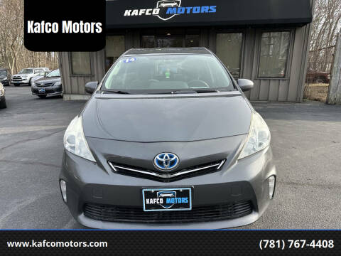 2014 Toyota Prius v for sale at Kafco Motors in Holbrook MA