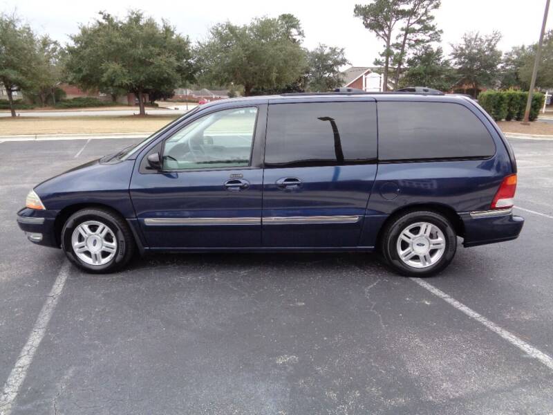 2002 Ford Windstar for sale at BALKCUM AUTO INC in Wilmington NC
