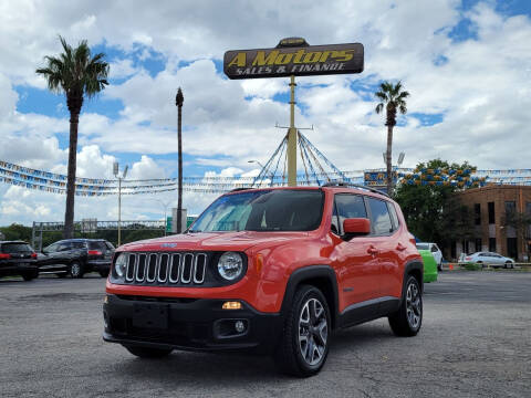 2017 Jeep Renegade for sale at A MOTORS SALES AND FINANCE in San Antonio TX