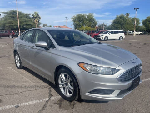 2018 Ford Fusion for sale at Rollit Motors in Mesa AZ