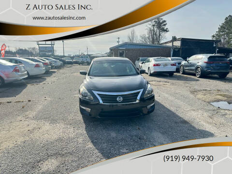 2015 Nissan Altima for sale at Z Auto Sales Inc. in Rocky Mount NC
