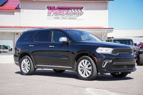 2021 Dodge Durango for sale at West Motor Company in Hyde Park UT