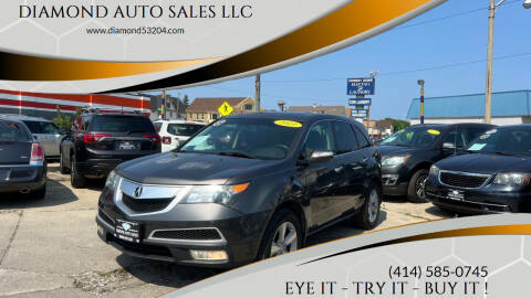 2011 Acura MDX for sale at DIAMOND AUTO SALES LLC in Milwaukee WI