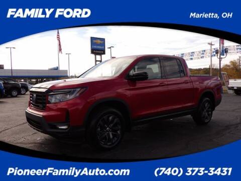 2021 Honda Ridgeline for sale at Pioneer Family Preowned Autos of WILLIAMSTOWN in Williamstown WV