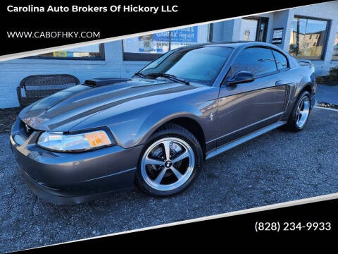 2003 Ford Mustang for sale at Carolina Auto Brokers of Hickory LLC in Newton NC