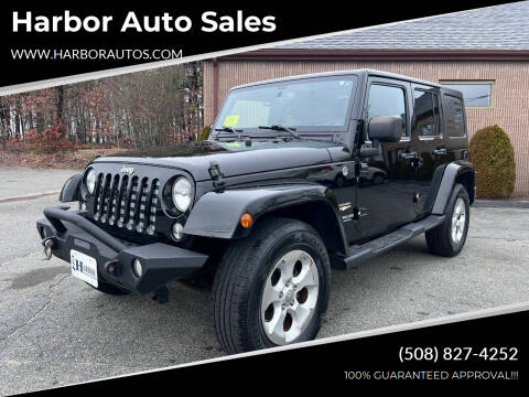 2015 Jeep Wrangler Unlimited for sale at Harbor Auto Sales in Hyannis MA
