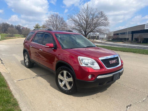 2012 GMC Acadia for sale at Q and A Motors in Saint Louis MO