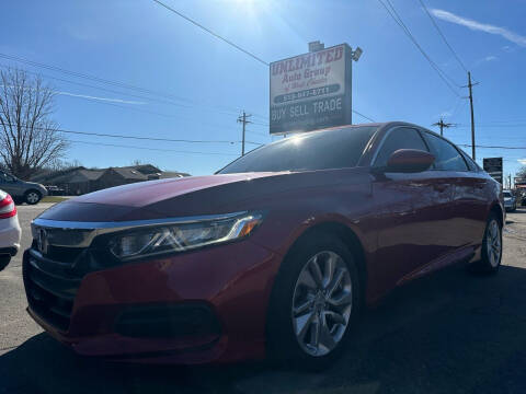 2019 Honda Accord for sale at Unlimited Auto Group in West Chester OH