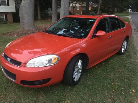 2013 Chevrolet Impala for sale at HESSCars.com in Charlotte NC