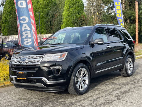 2018 Ford Explorer for sale at A & V AUTO SALES LLC in Marysville WA