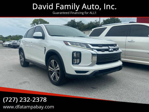 2020 Mitsubishi Outlander Sport for sale at David Family Auto, Inc. in New Port Richey FL