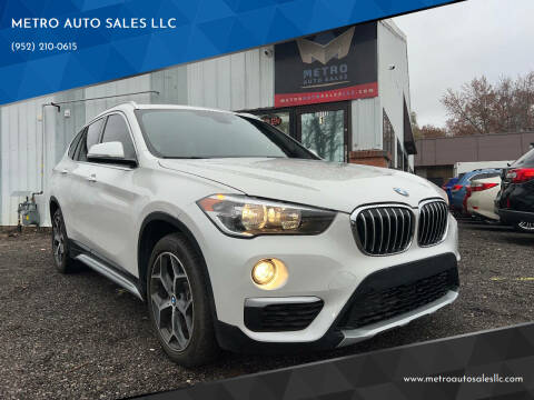 2018 BMW X1 for sale at METRO AUTO SALES LLC in Lino Lakes MN