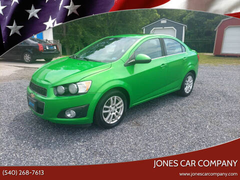 2015 Chevrolet Sonic for sale at Jones Car Company of Shawsville in Shawsville VA