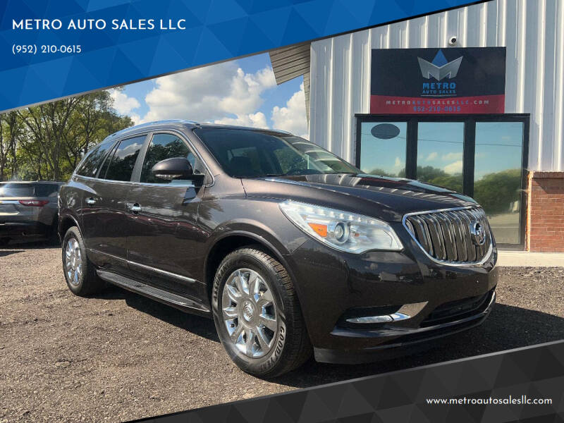 2017 Buick Enclave for sale at METRO AUTO SALES LLC in Lino Lakes MN