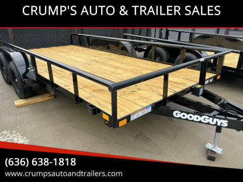 2022 GoodGuys 16’ Utility Trailer for sale at CRUMP'S AUTO & TRAILER SALES in Crystal City MO