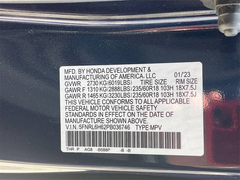 2023 Honda Odyssey EX-L