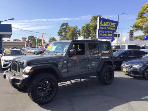 2021 Jeep Wrangler Unlimited for sale at Lucas Auto Center 2 in South Gate CA