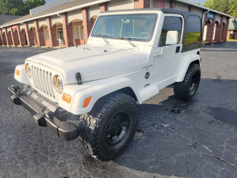 2000 Jeep Wrangler for sale at Auto World of Atlanta Inc in Buford GA