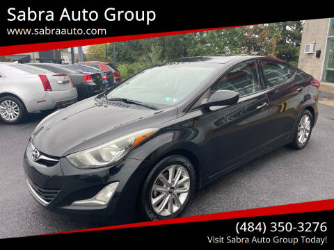 2014 Hyundai Elantra for sale at Sabra Auto Group in Whitehall PA