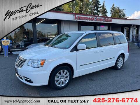 2013 Chrysler Town and Country for sale at Sports Cars International in Lynnwood WA