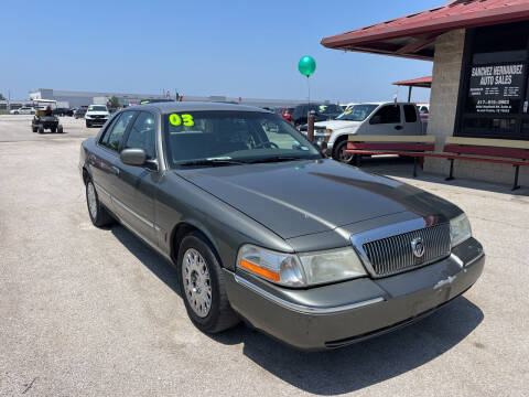 2003 Mercury Grand Marquis for sale at Any Cars Inc in Grand Prairie TX