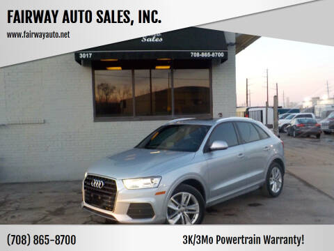 2017 Audi Q3 for sale at FAIRWAY AUTO SALES, INC. in Melrose Park IL