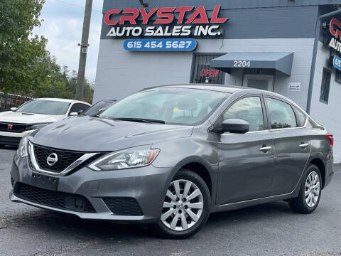 2019 Nissan Sentra for sale at Crystal Auto Sales Inc in Nashville TN