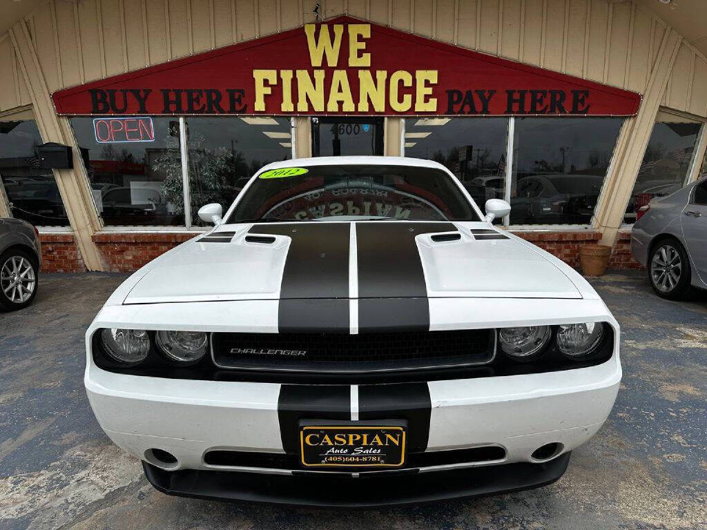 2012 Dodge Challenger for sale at Caspian Auto Sales in Oklahoma City, OK