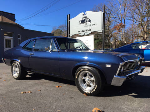 1969 Chevrolet Nova for sale at Smithfield Classic Cars & Auto Sales, LLC in Smithfield RI