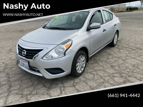 2016 Nissan Versa for sale at Nashy Auto in Lancaster CA