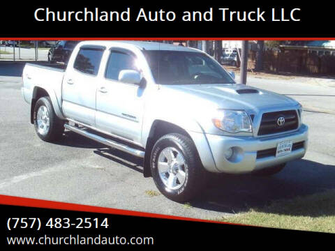 2007 Toyota Tacoma for sale at Churchland Auto and Truck LLC in Portsmouth VA