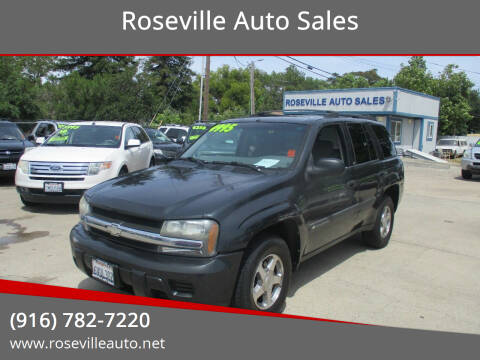 2004 Chevrolet TrailBlazer for sale at Roseville Auto Sales in Roseville CA