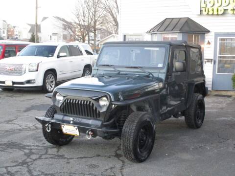 2004 Jeep Wrangler for sale at Loudoun Used Cars in Leesburg VA