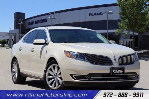 2014 Lincoln MKS for sale at HILINE MOTORS in Plano TX