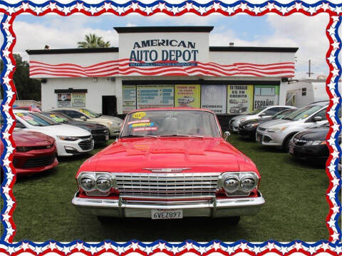 1962 Chevrolet Impala for sale at MERCED AUTO WORLD in Merced CA