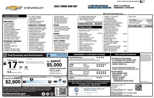 2023 Chevrolet Tahoe RST